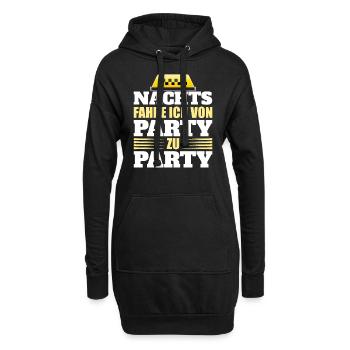 Lustiger Taxifahrer Arbeiter Taxifahrer Zitate - Hoodie-Kleid - Schwarz - Vorne