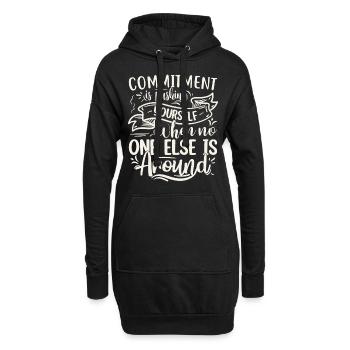 Funny Quotes And Jokes Hilarious Sayings And Humor - Hoodie-Kleid - Schwarz - Vorne