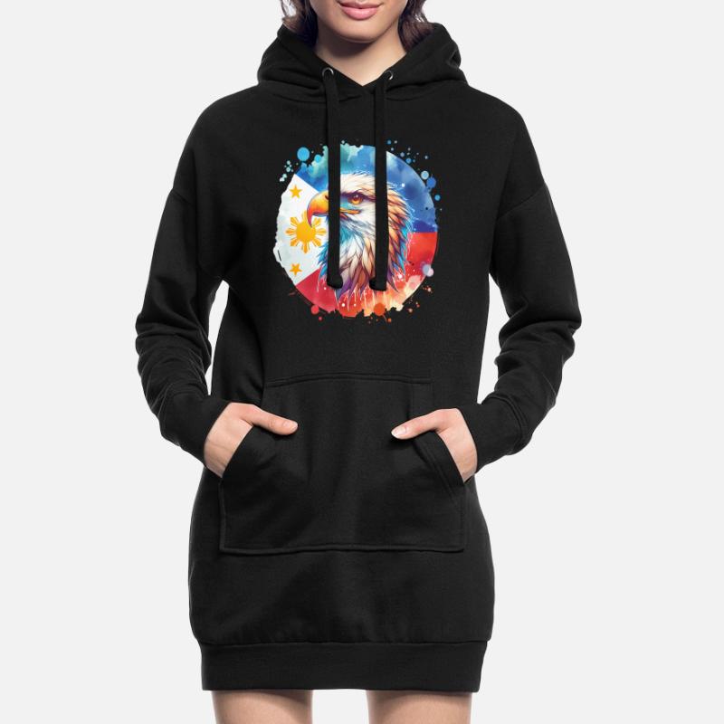 Monkey Eagle Hoodie Dress