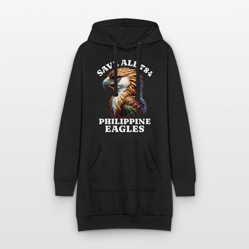 Save Monkey Eagle Hoodie Dress