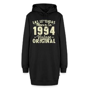 Original 1994 Vinatge 1994 Geburtstagsgeschenk - Hoodie-Kleid - Schwarz - Vorne