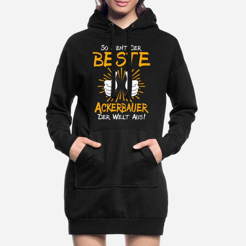 aAckerbauer Geschenkidee Hoodie-Kleid