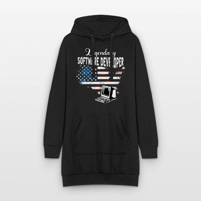 Software Developer US Hoodie Dress