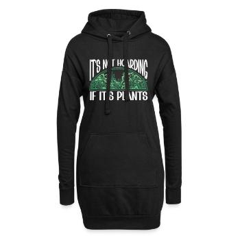 Gardening Horticulture Gardener - Hoodie-Kleid - Schwarz - Vorne