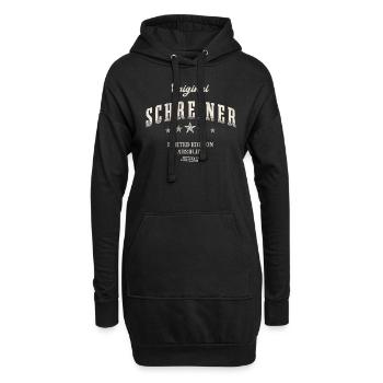 Schreiner Limited Edition Lustiges Schreinerei - Hoodie-Kleid - Schwarz - Vorne