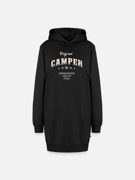 Camper Limited Edition Wohnwagen Lustiges Camping - Hoodie-Kleid - Schwarz
