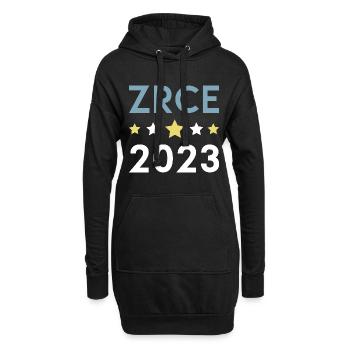 Zrce 2023 Krone - Hoodie-Kleid - Schwarz - Vorne