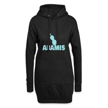 Violon Violoncelle Alto Orchestra Aramis - Sweat-shirt à capuche long Femme - noir - Devant