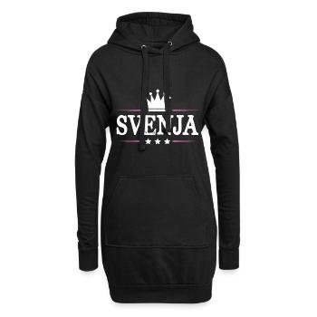 Jennifer - Sweat-shirt à capuche long Femme - noir - Devant