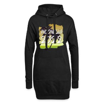 Indonesia 2022 - Hoodie-Kleid - Schwarz - Vorne
