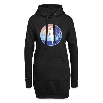 Marathon, TrailRunning Runner - Hoodie Dress - black - Front