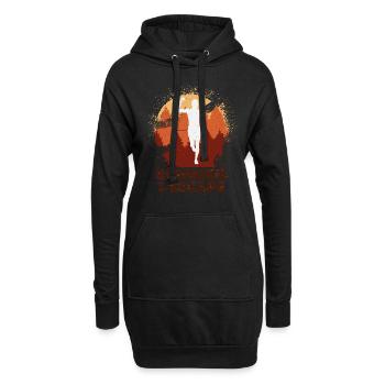 Marathon, Trail Running, Coureurs - Sweat-shirt à capuche long Femme - noir - Devant