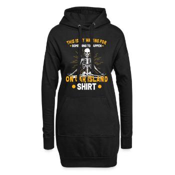 Chasse au trésor d’Oak Island Mystère d’Oak Island - Sweat-shirt à capuche long Femme - noir - Devant