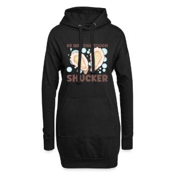 Oyster Lovers Drôle d’huître Oyster Shucker - Sweat-shirt à capuche long Femme - noir - Devant