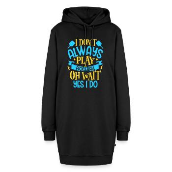 Joueur de pickleball Pickleball Paddle Pickleball - Sweat-shirt à capuche long Femme - noir - Devant