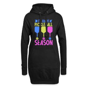 Pickleball Player Pickleball Paddle Pickleball - Hoodie-Kleid - Schwarz - Vorne