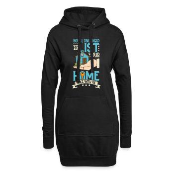 Real Estate Agent Realtor Home Closing Investor - Hoodie Dress - black - Front