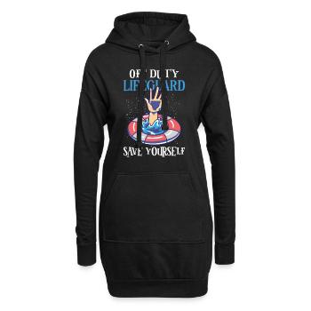 Nageurs Plongée sous-marine Piscine Sports nautiques - Sweat-shirt à capuche long Femme - noir - Devant