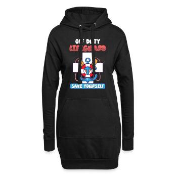 Nageurs Plongée sous-marine Piscine Sports nautiques - Sweat-shirt à capuche long Femme - noir - Devant