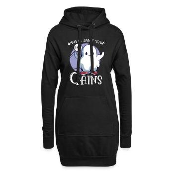 Bodybuilding Powerlifting Weightlifting Fitness - Hoodie-Kleid - Schwarz - Vorne