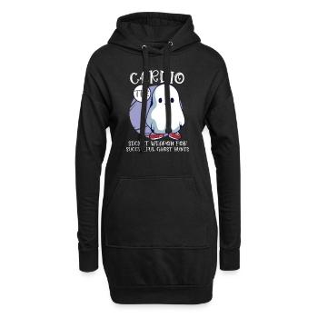 Bodybuilding Powerlifting Weightlifting Fitness - Hoodie-Kleid - Schwarz - Vorne