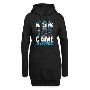True Crime Murder Spy Crime Intérêt Idée cadeau - Sweat-shirt à capuche long Femme - noir - Devant