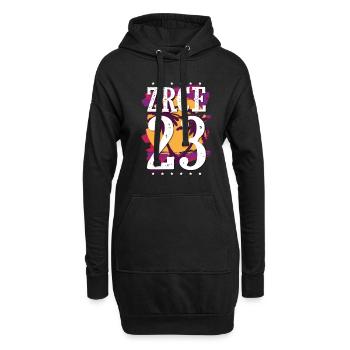 Zrce 23 Trikot 2023 - Hoodie-Kleid - Schwarz - Vorne