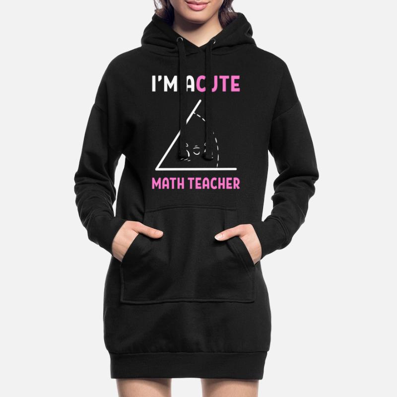 Math Word Games Math Professeur de maths Sweat-shirt à capuche long Femme