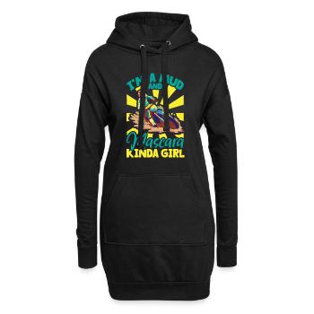 Dirt Bike Dirt Bike Riding Motocross Dirt Biking - Hoodie-Kleid - Schwarz - Vorne