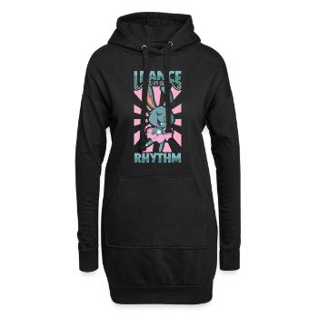 Ballet Ballerine Danse Danseuse Danse Ballet Cadeau - Sweat-shirt à capuche long Femme - noir - Devant