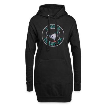 Pigeon Pigeon Racing Colombophile Pigeonnier Gardien de pigeons - Sweat-shirt à capuche long Femme - noir - Devant