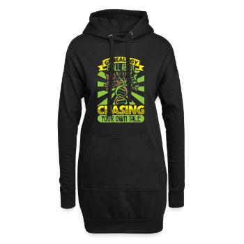 Arbre généalogique Historien de la famille Généalogie Généalogiste - Sweat-shirt à capuche long Femme - noir - Devant