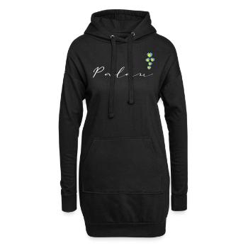 Palau - Sweat-shirt à capuche long Femme - noir - Devant