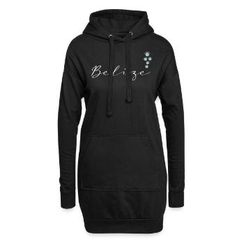 Belize - Hoodie-Kleid - Schwarz - Vorne