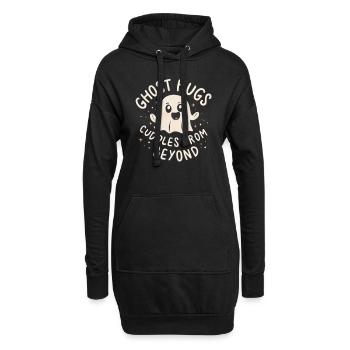Paranormal Forschungshalloween Ghost Hunter - Hoodie-Kleid - Schwarz - Vorne