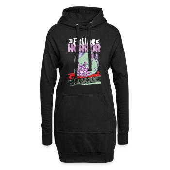 Zombie-katze Untote Kitty Horror Meow Creepy - Hoodie-Kleid - Schwarz - Vorne