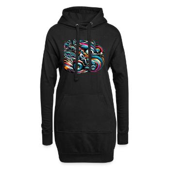 Tondeuse à gazon Tondeuse à gazon de course Tondeuse à gazon de course - Sweat-shirt à capuche long Femme - noir - Devant