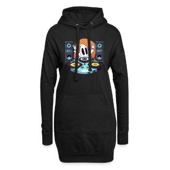 Paranormal Investigator Ghost Halloween Evp Haunte - Hoodie Dress - black - Front