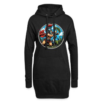 Julius Cäsar Römische Geschichte Römisches Reich - Hoodie-Kleid - Schwarz - Vorne