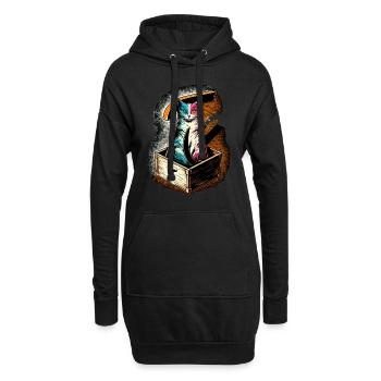Funny Pi Day 2024 3.14 Pi Symbole numérique Mathématiques - Sweat-shirt à capuche long Femme - noir - Devant