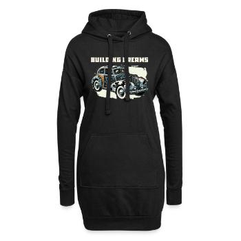 Puzzle Lover Jigzaw Puzzle Brettspiel Puzzler - Hoodie-Kleid - Schwarz - Vorne