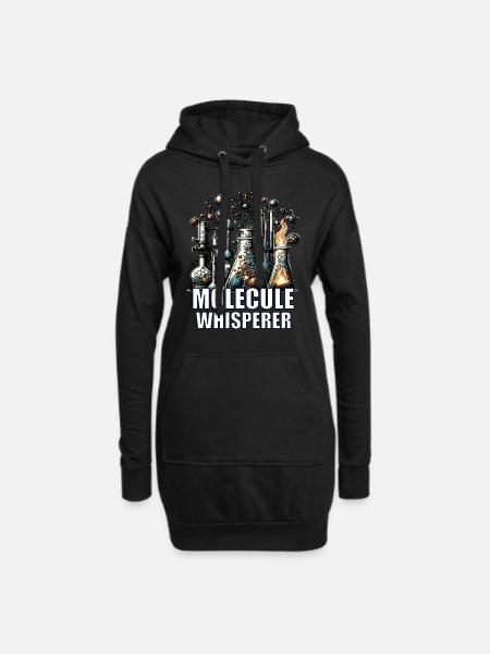 Organic chemistry, chemistry students, chemistry - Hoodie Dress - black