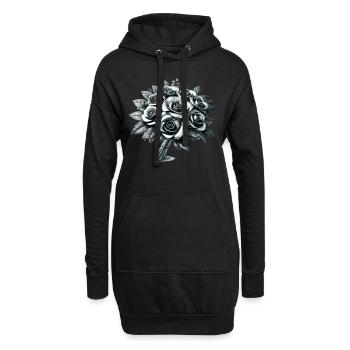 Schmied Metallarbeiter Klingenschmied Metall - Hoodie-Kleid - Schwarz - Vorne