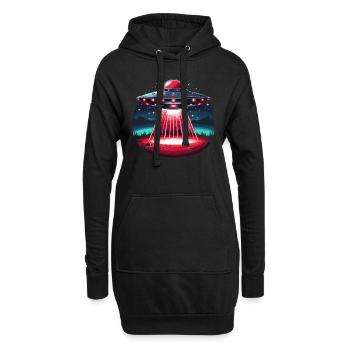 Rotlichttherapie Low-level-lasertherapie Für Die - Hoodie-Kleid - Schwarz - Vorne