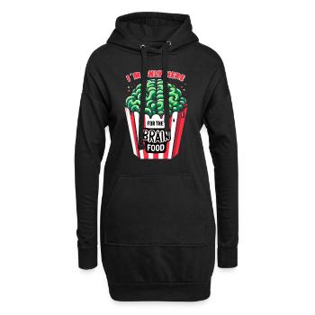 Fan de films d’horreur Zombie Horror Classic - Sweat-shirt à capuche long Femme - noir - Devant