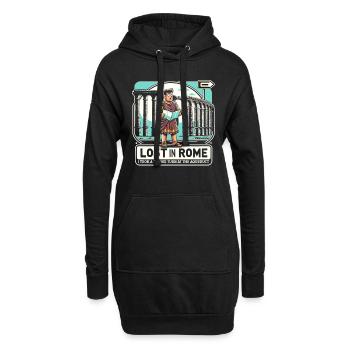 Julius Cäsar Römische Geschichte Römisches Reich - Hoodie-Kleid - Schwarz - Vorne