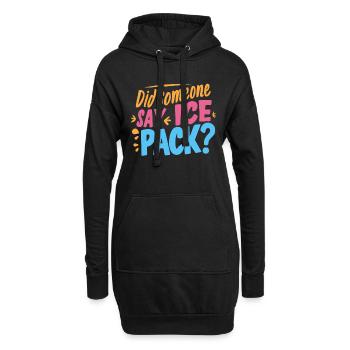 School Nurse Nursing Clinic Medical Stuff - Hoodie-Kleid - Schwarz - Vorne