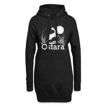 Ostara Eostre Equinox Witch Pagan Goddess Rituals - Hoodie-Kleid - Schwarz - Vorne