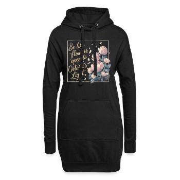 Ostara Eostre Equinox Witch Pagan Goddess Rituals - Hoodie-Kleid - Schwarz - Vorne