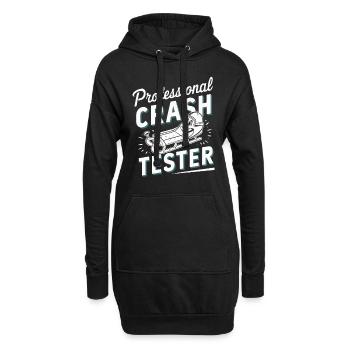 Luge Neige Luge Sport d’hiver Winter Outdood - Sweat-shirt à capuche long Femme - noir - Devant